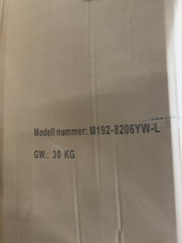 1604646-7 Duschkabin 80x120x215 cm Svart/Vit - Zeus 1200