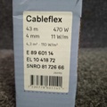 1604807-3 Golvvärmekabel Ebeco Cableflex 11, 49m