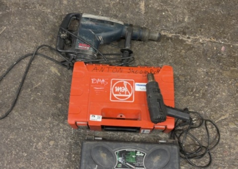 Elverktyg 4 st - Bosch, Fein, Hitachi