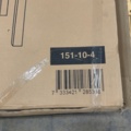 1604653-4 Rektangulärt teakbord i massiv teak 160 × 90 cm