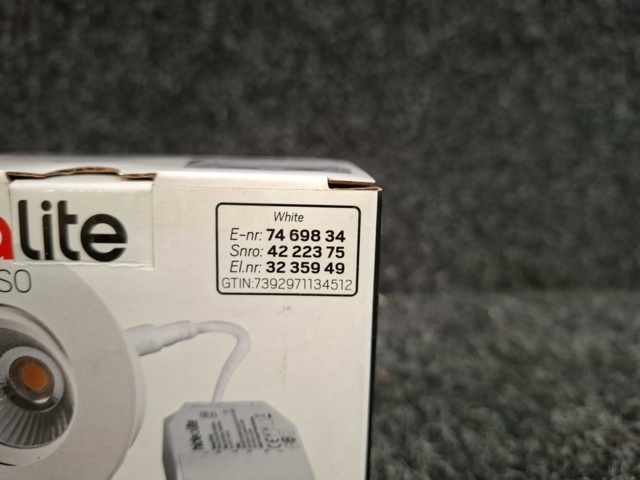 1604821-4 6 st Downlight Hide-a-lite Optic Quick ISO