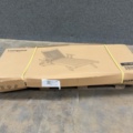 1604657-2 Solstol i teak med hjul och utfällbart hyllplan | 120 cm | Solö