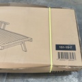1604657-4 Solstol i teak med hjul och utfällbart hyllplan | 120 cm | Solö