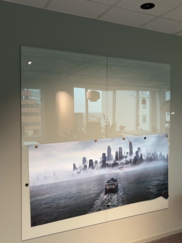 1548358-1 Whiteboardtavlor i glas 6 st