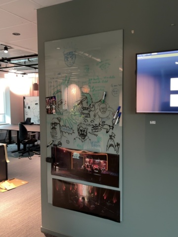 1548358-5 Whiteboardtavlor i glas 6 st