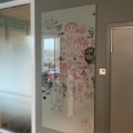 1548358-6 Whiteboardtavlor i glas 6 st