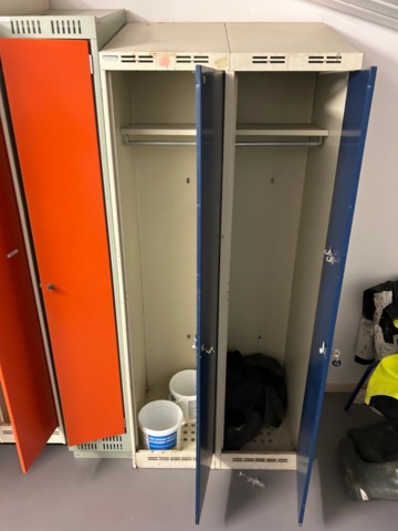 1600269-5 Omklädningsskåp 6 st
