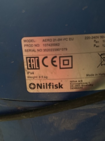 1604952-8 Dammsugare 3 st - Nilfisk