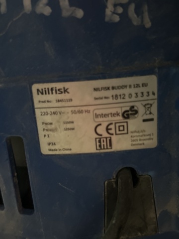 1604952-12 Dammsugare 3 st - Nilfisk