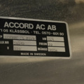 1566515-8 Kyl-/serveringsdisk – Accord AC AB