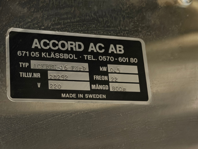 1566515-8 Kyl-/serveringsdisk – Accord AC AB