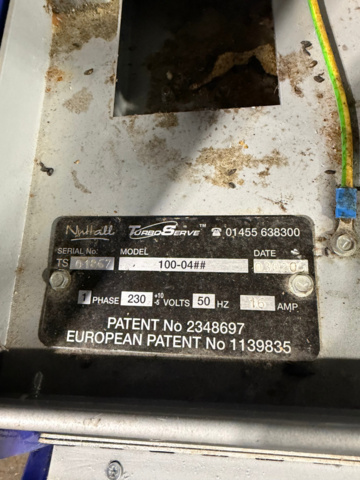 1566518-8 Varmhållningsdisplay – Nu-Vu TurboServe 100-04