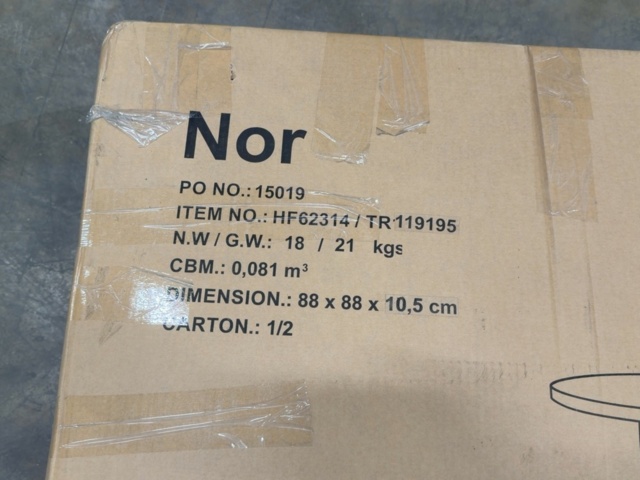 1604658-10 Soffbord Nor - Diameter 80 cm