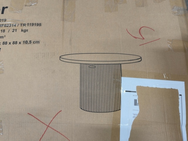 1604658-13 Soffbord Nor - Diameter 80 cm