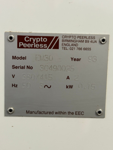 1566519-15 Degblandare och vattenbad – Crypto Peerless EM30 / Electrolux