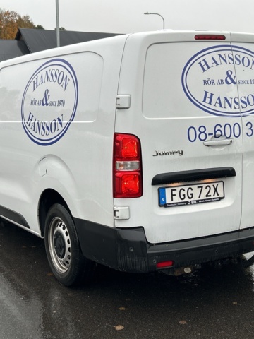 1604955-4 Citroën Jumpy Van IP 2.0 BlueHDi 145 EAT, 144hk, 2022