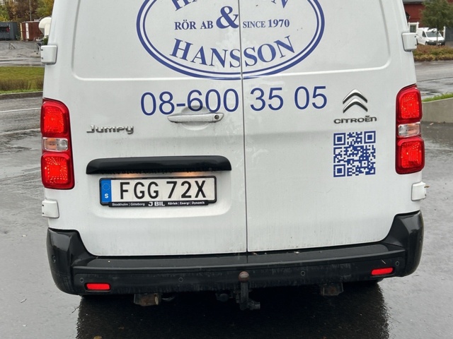 1604955-5 Citroën Jumpy Van IP 2.0 BlueHDi 145 EAT, 144hk, 2022