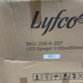 1605669-3 Oval LED-spegel 110x45cm | Antifog-funktion | Olivia