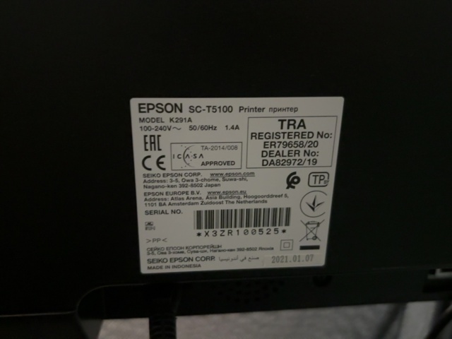 1548363-6 Storformatsskrivare - Epson SureColor SC-T5100