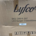 1605669-4 Oval LED-spegel 110x45cm | Antifog-funktion | Olivia