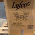 1605679-3 3 st trädgårdstolar