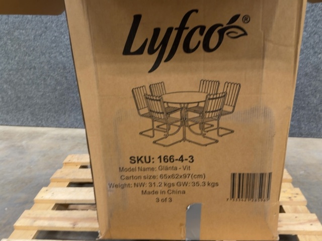 1605679-3 3 st trädgårdstolar