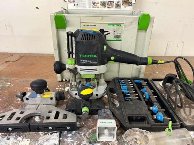 1600276-1 Handöverfräs med tillbehör - Festool OF 1400 EBQ
