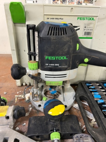 1600276-2 Handöverfräs med tillbehör - Festool OF 1400 EBQ