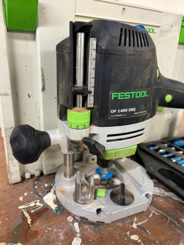 1600276-3 Handöverfräs med tillbehör - Festool OF 1400 EBQ
