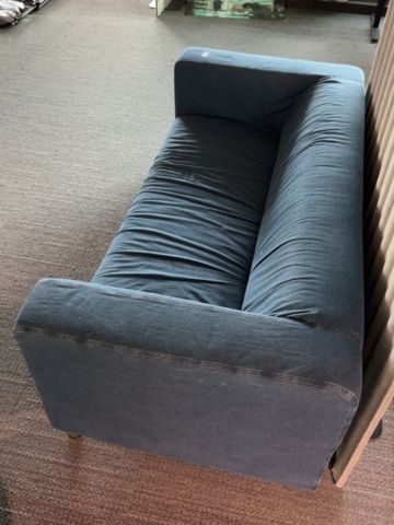 1548371-5 Tresits-soffa med denimklädsel