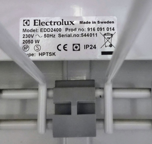 1605689-4 Torkskåp – 2 st Electrolux Intuition EDD2400