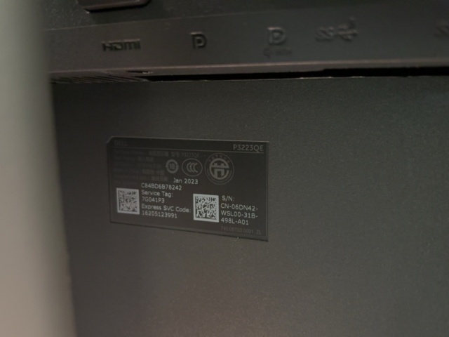 1548380-4 Bildskärmar 4 st 32" - Dell P3223QE