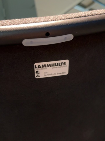 1548396-5 Barbord med 3 barpallar - Lammhults