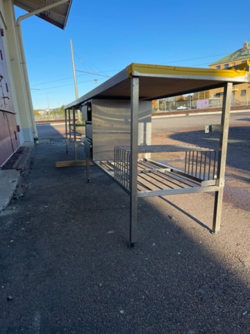 1605704-3 Fristående diskbänk - 420 cm