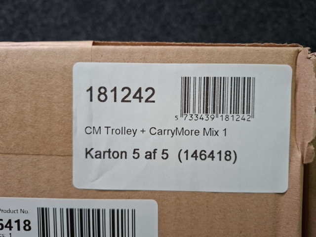 1603921-7 Transportsystem Raaco CarryMore Trolley + CarryMore Mix