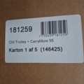 1603927-3 Transportsystem Raaco CarryMore Trolley + CarryMore 55
