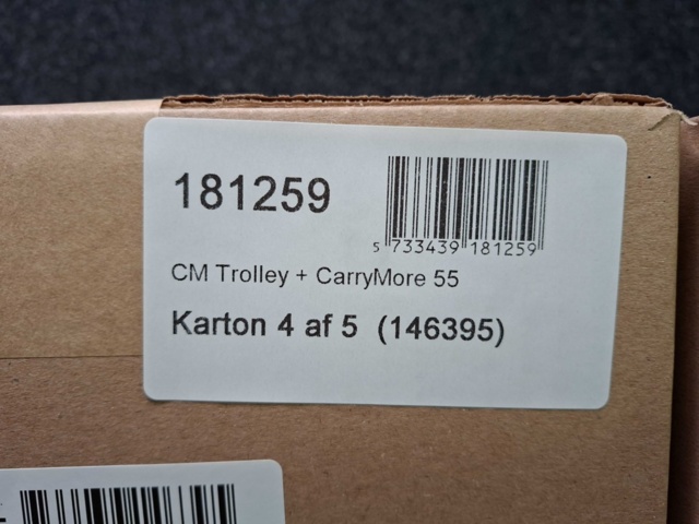 1603927-6 Transportsystem Raaco CarryMore Trolley + CarryMore 55