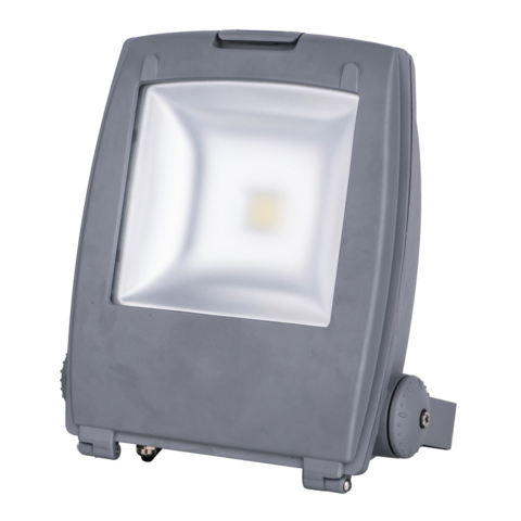 1603942-1 LED-strålkastare - Westal Magnum 50W, 4500K, 4280 lm, alugrå
