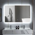 1604636-1 Spegel med LED-belysning 120x80 cm och anti-fog-funktion