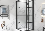 1604643 Duschkabin med spröjs 80 x 80 cm | Industriell design