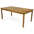 1604653-1 Rektangulärt teakbord i massiv teak 160 × 90 cm