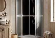 1604656 Duschkabin Nordamist Liris - 80x80x195 cm