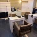 1141593-5 3 st dubbelsidiga frisörstationer( PHAI) inkl en del hårblåsar, locktänger