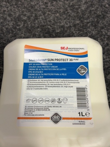 1605461-3 6 st solskydd Stokoderm 30 pure 1L