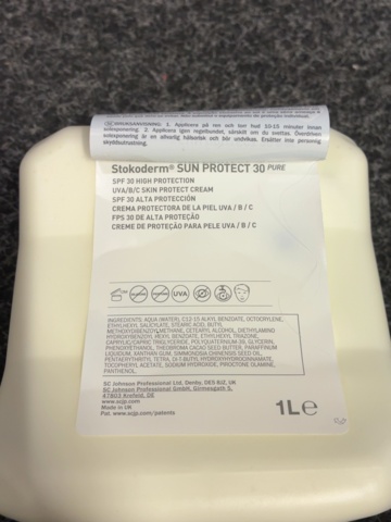 1605461-6 6 st solskydd Stokoderm 30 pure 1L