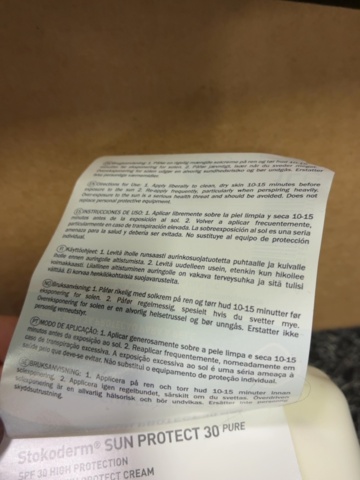 1605461-7 6 st solskydd Stokoderm 30 pure 1L