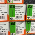 1605465-4 1000 st Universalskruv 5.0x80mm, JD plus