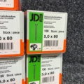 1605465-5 1000 st Universalskruv 5.0x80mm, JD plus