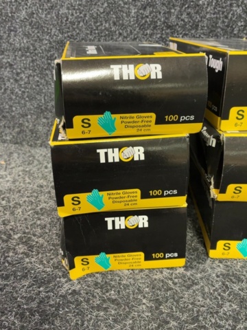 1605466-2 600 st Engånghandskar Thor, Strl S