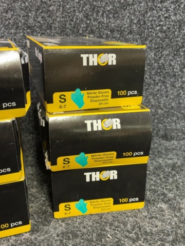 1605466-3 600 st Engånghandskar Thor, Strl S